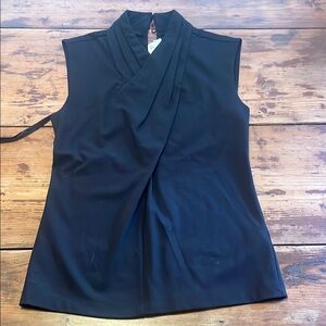 Anthro Black Sleeveless Top